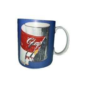 Andy Warhol Campbell's Soup Mug – BLOCK China Pop Art Blue Iconic